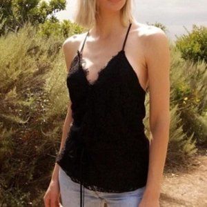 Rachel Zoe Nadalyn black lace Tank Cami 4